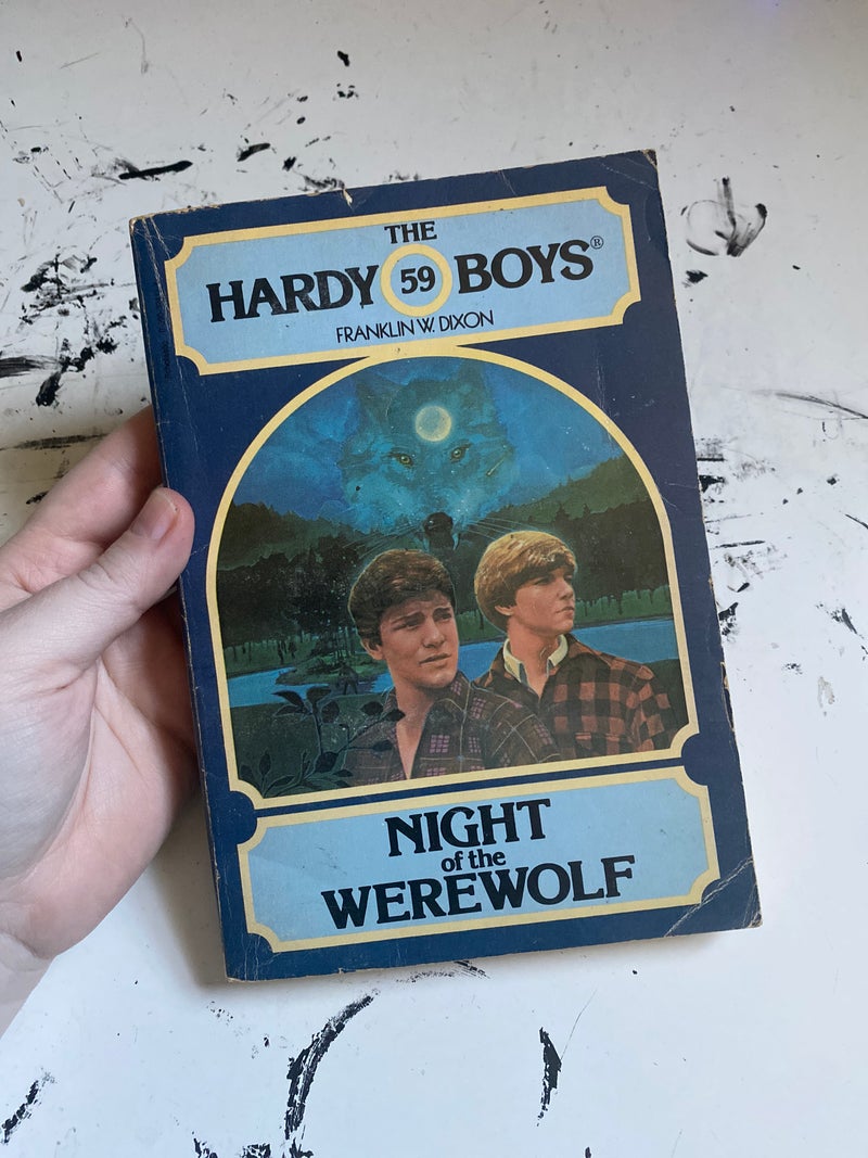 Hardy Boys 59: Night of the Werewolf by Franklin W. Dixon, Paperback